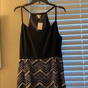 J. Crew Navy Maxi Dress